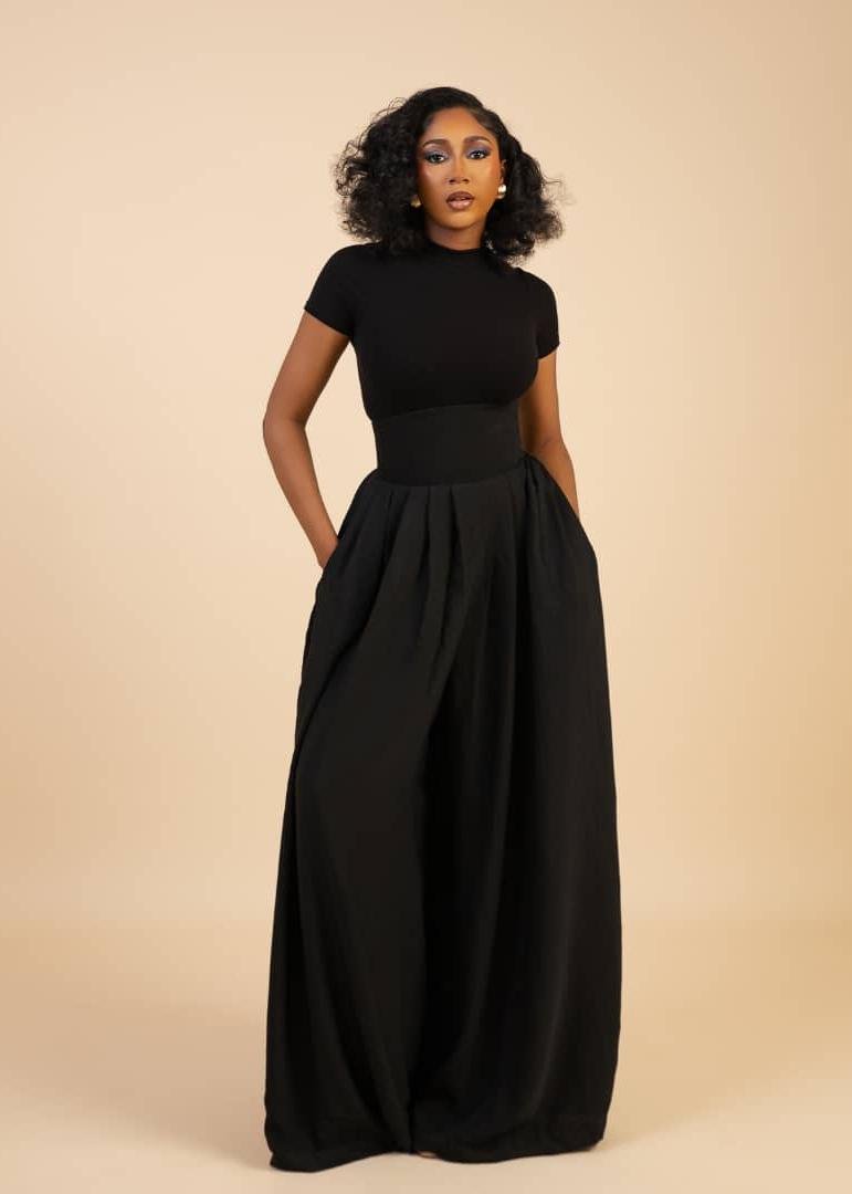 Ella Corset Pants - Burnt Orange, Red, Black, Green - Crepe - African Fashion by Ruks á la mode