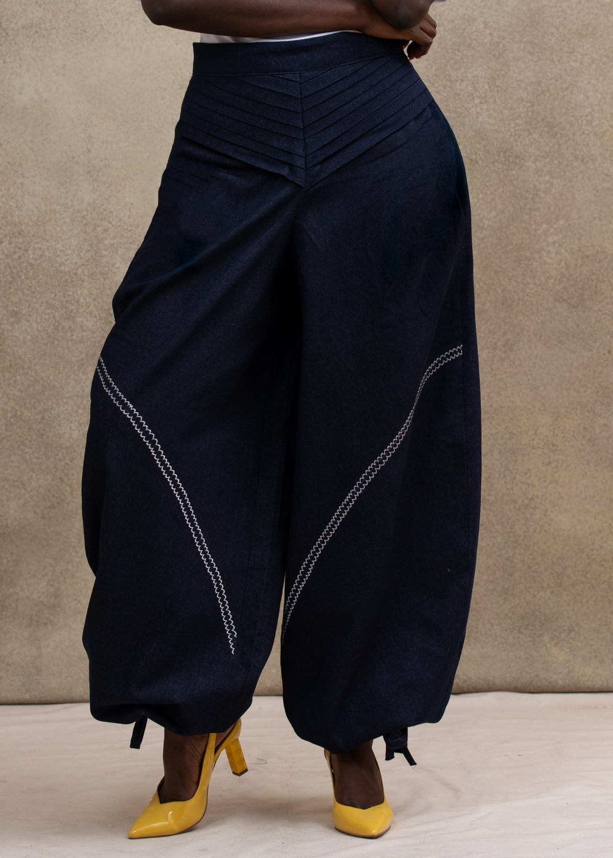 Ruks á la mode Pants Blue / 6 / Petite Indigo Denim Pants