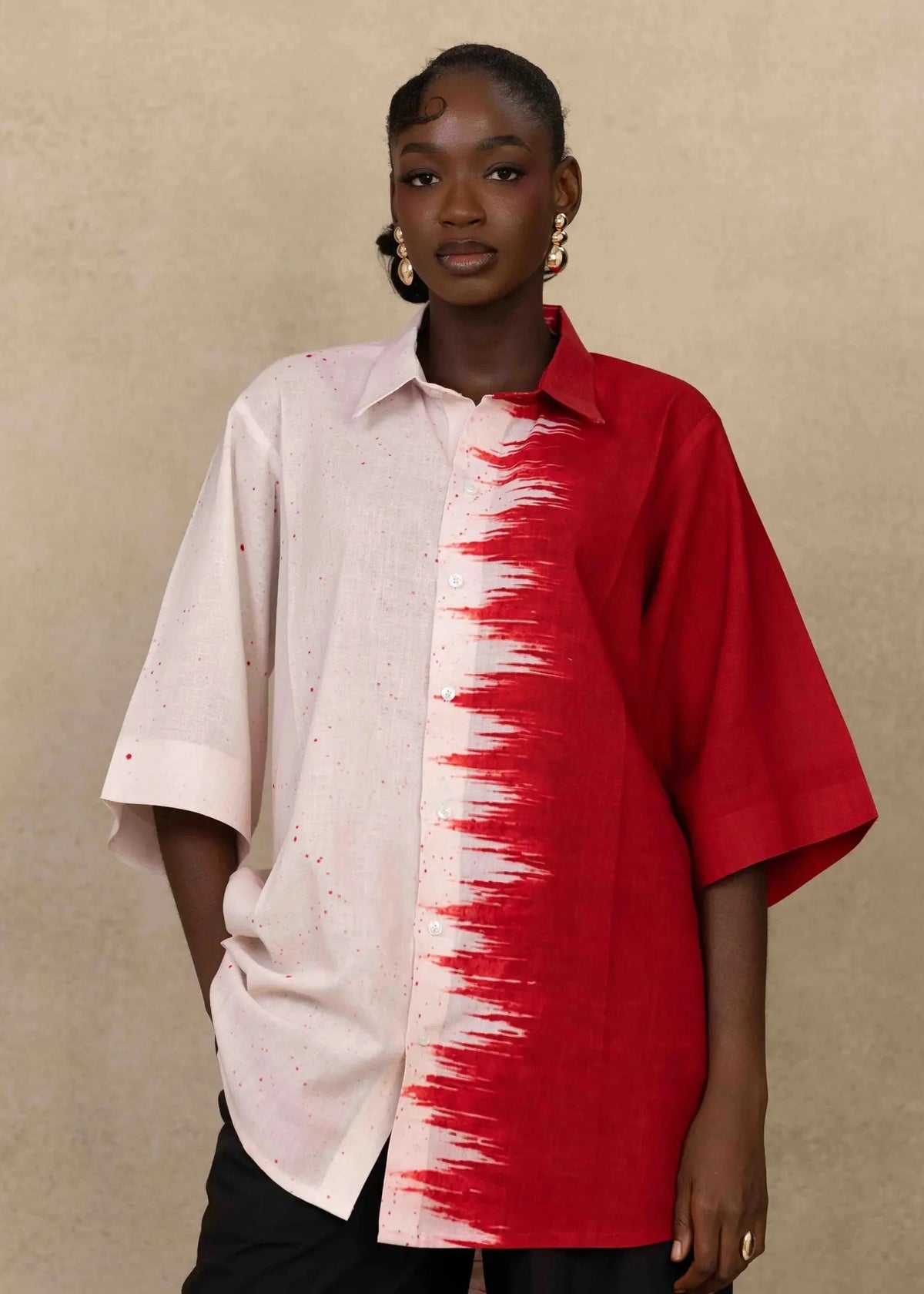 Ruks á la mode Shirt Amari Linen Shirt