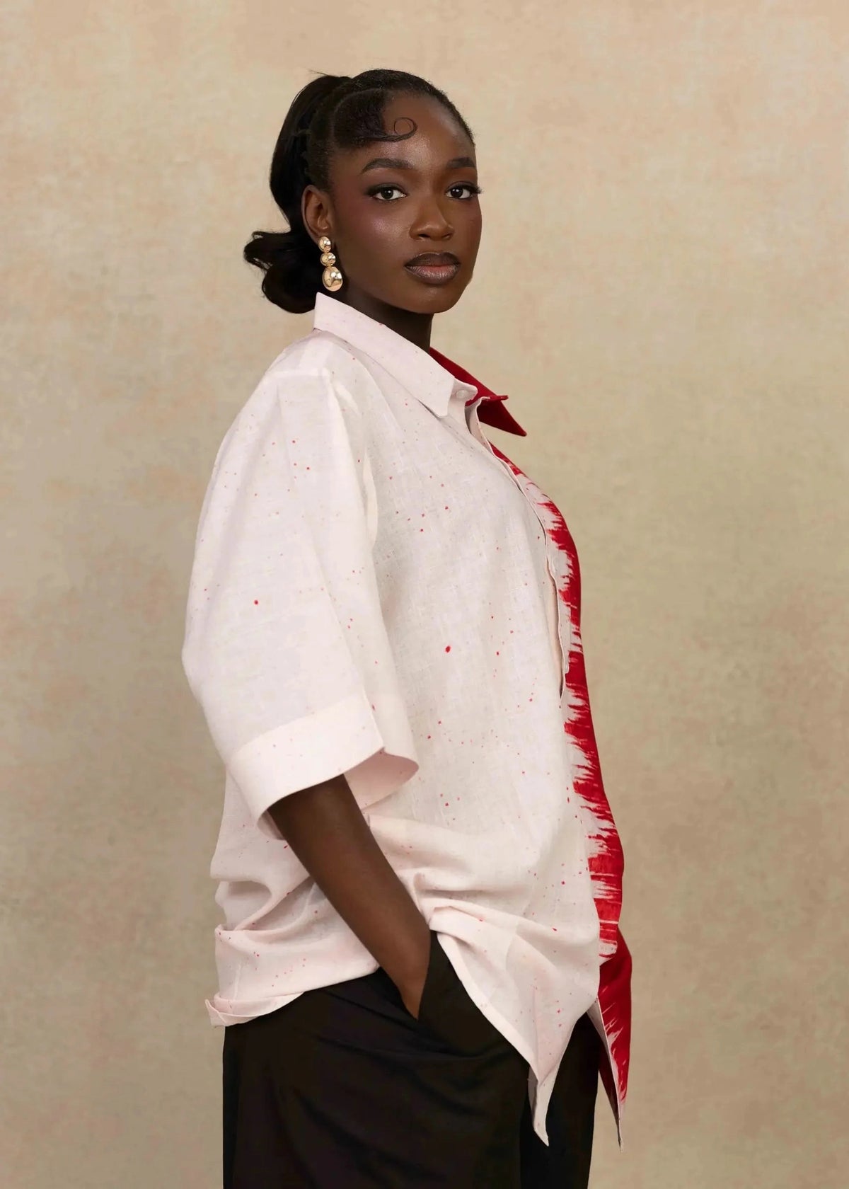 Ruks á la mode Shirt Amari Linen Shirt