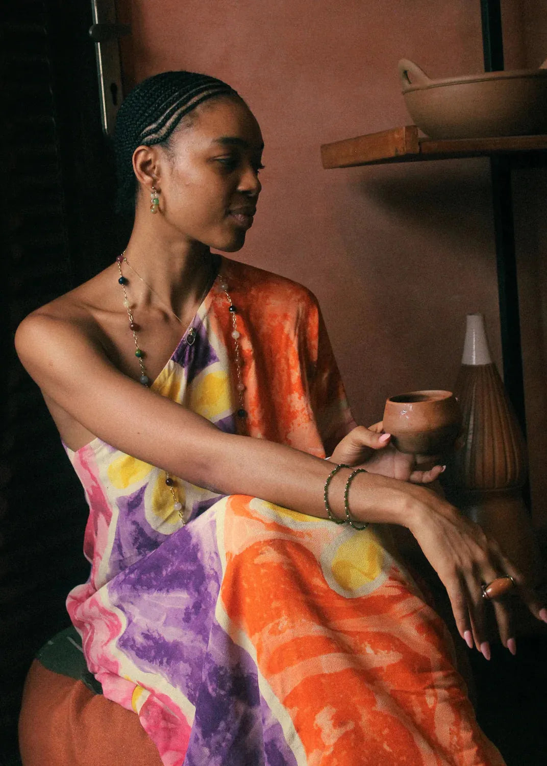 Seun'dele Bubus & Kaftans Tides of Love Kaftan