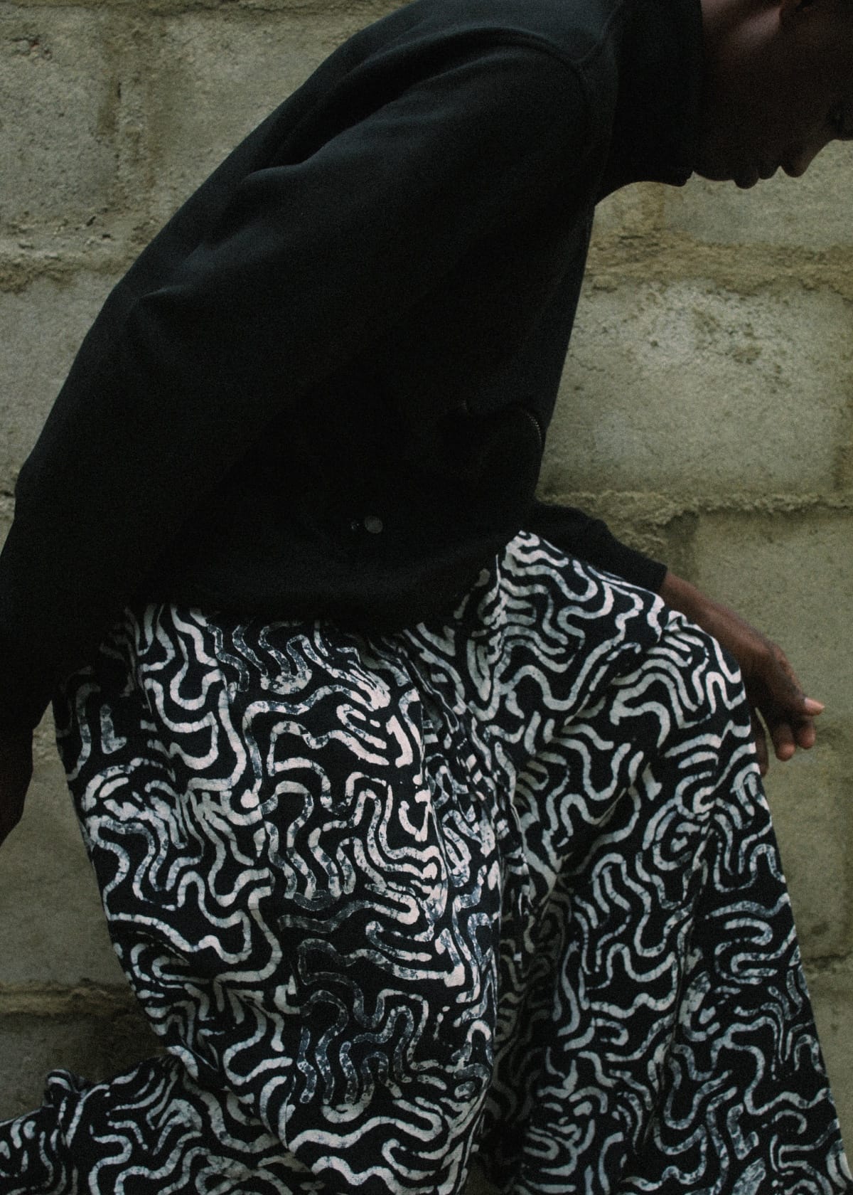 Seun'dele Trousers & Jeans Tides of Love Pant in Black