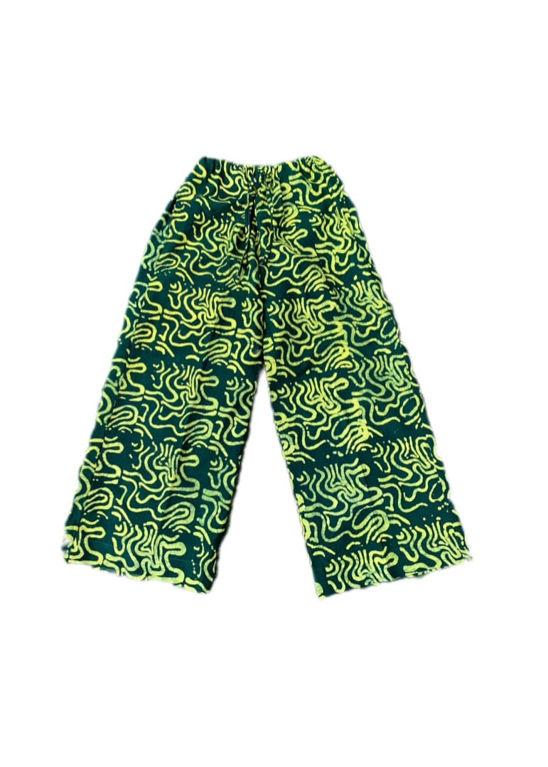 Seun'dele Trousers & Jeans Tides of Love Pant in Green