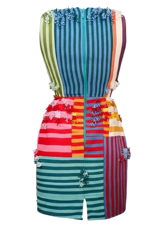 Sheye Oladejo Dress Àsàké Mini Dress