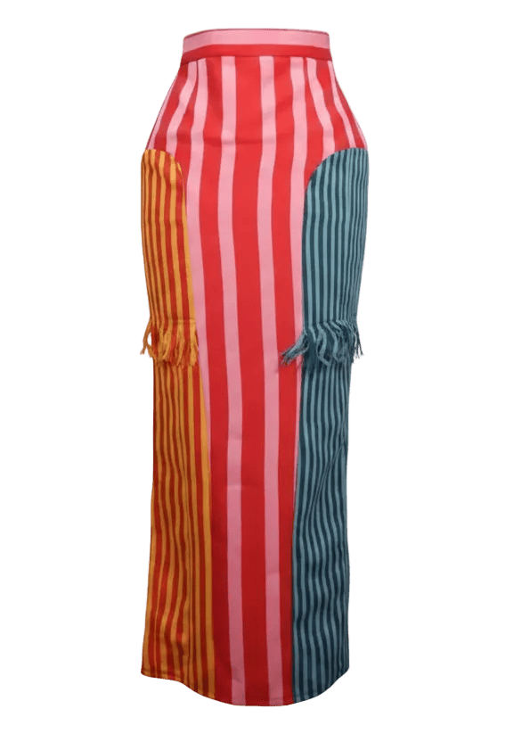 Sheye Oladejo Skirts ARÓ High Waist Midi Skirt