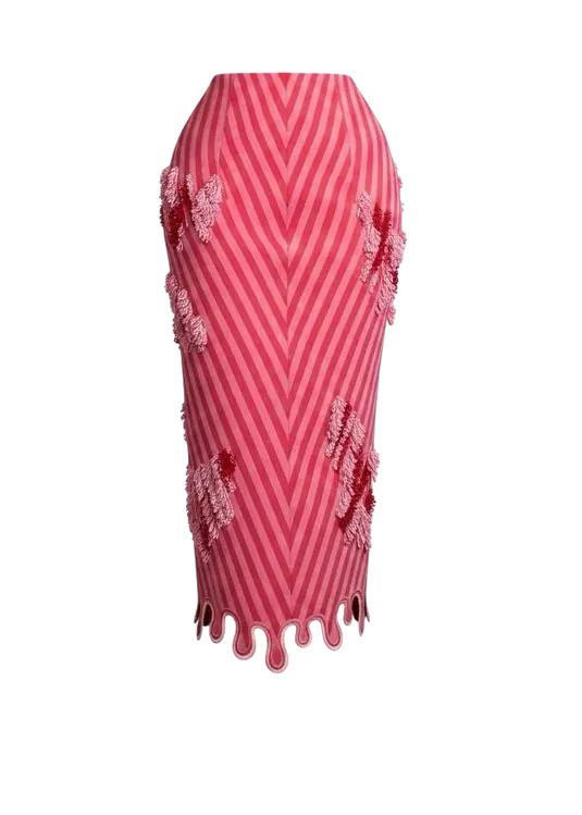 Sheye Oladejo Skirts Èkolet Midi Skirt