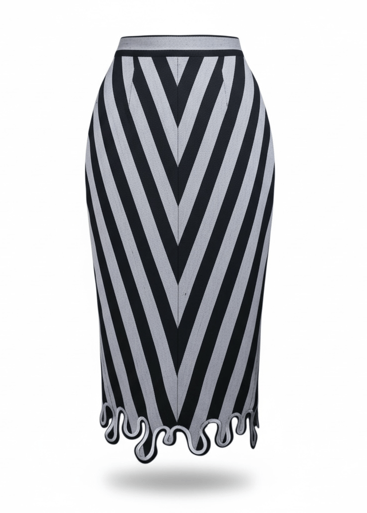 Sheye Oladejo Skirts ÌDÒWÚ  Aso Oke Pencil Skirt