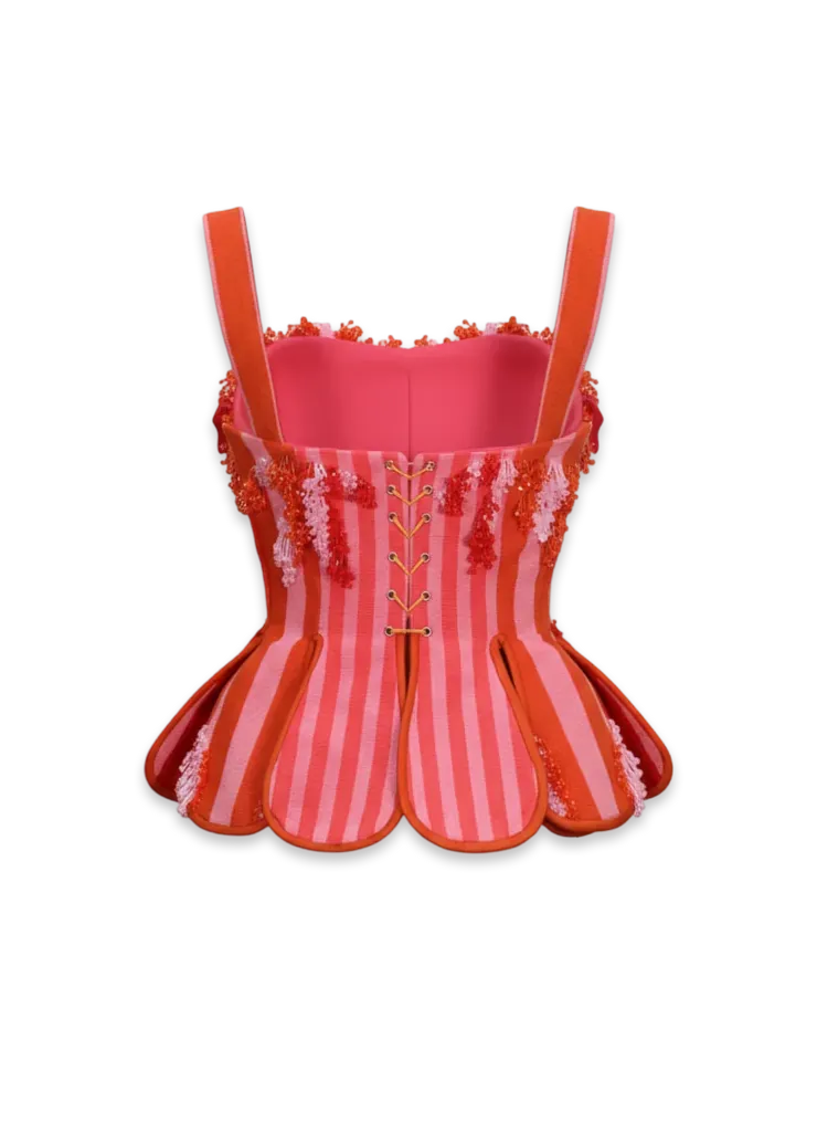 Sheye Oladejo Tops Èkolet Corset Top