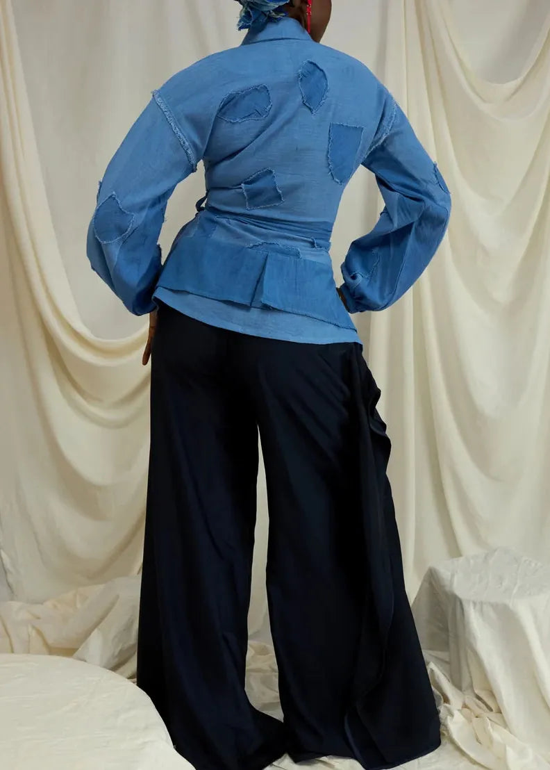 Sultana Shirt Morph Patch blouse