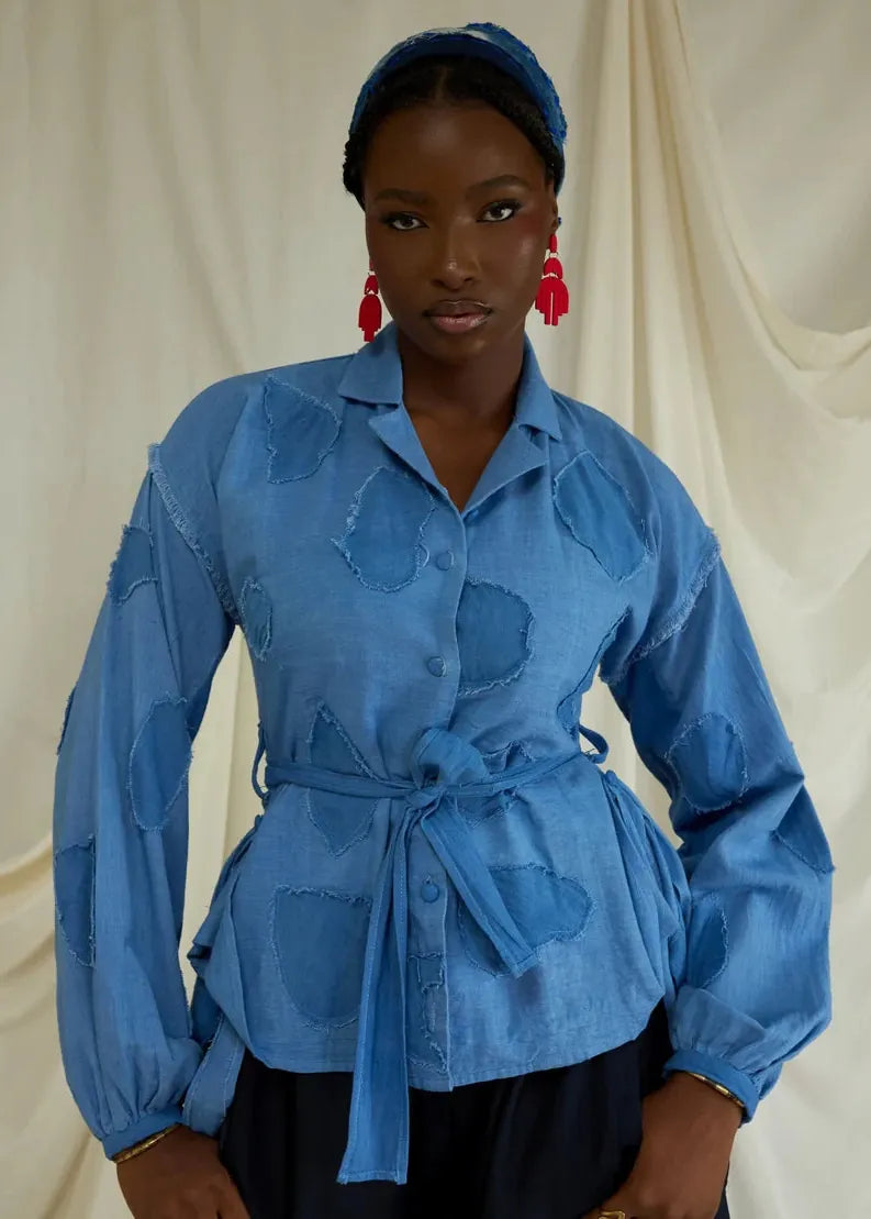Sultana Shirt Morph Patch blouse