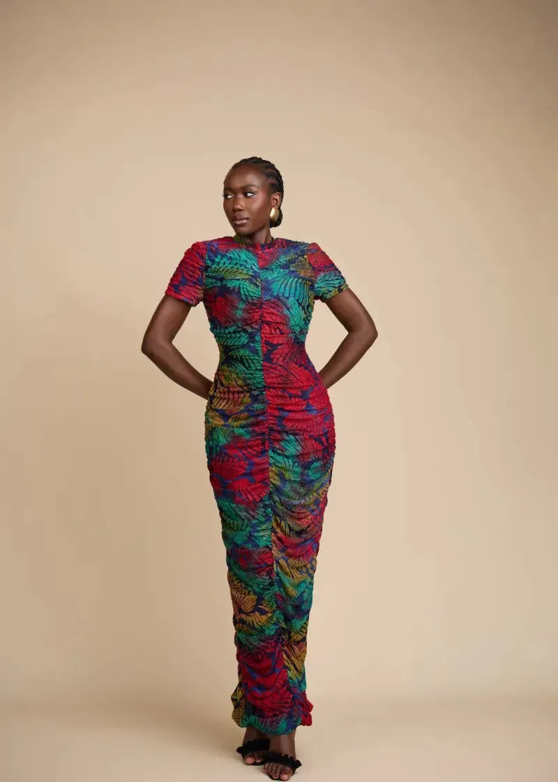 Talensi Atelier Dress Hassana - Green Dress