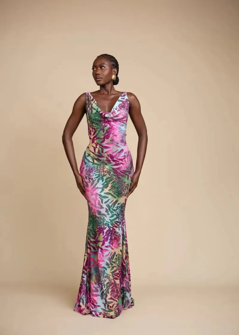 Talensi Atelier Dress Nala - Pink Dress