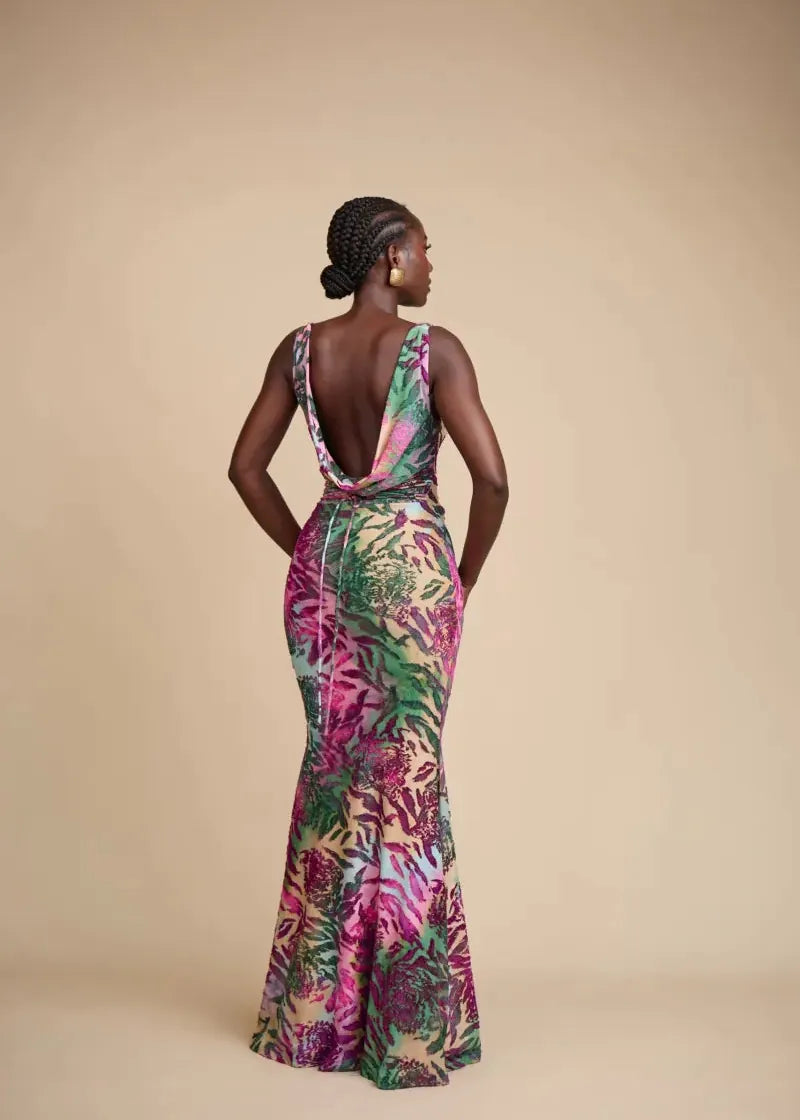 Talensi Atelier Dress Nala - Pink Dress