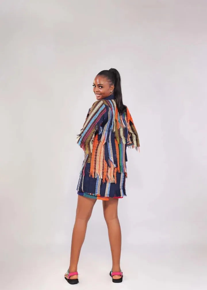 The Budding Blue Blazer Peppervine Jacket