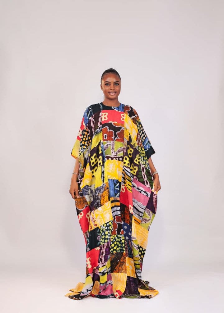The Budding Blue Bubu Coat of Many Colours Ideraoluwa