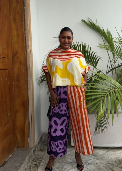 The Budding Blue Co-ord Sets & Matching Sets The Kembe Multicolor Culottes Set