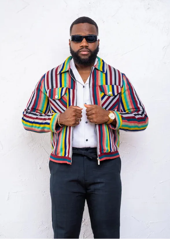 Trax Apparel Jacket Aso Oke Multicolor Jacket