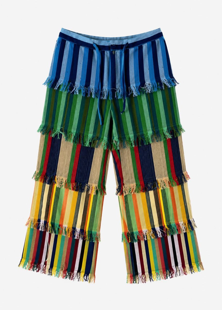Trax Apparel Pants Aso Oke Shredded Pant