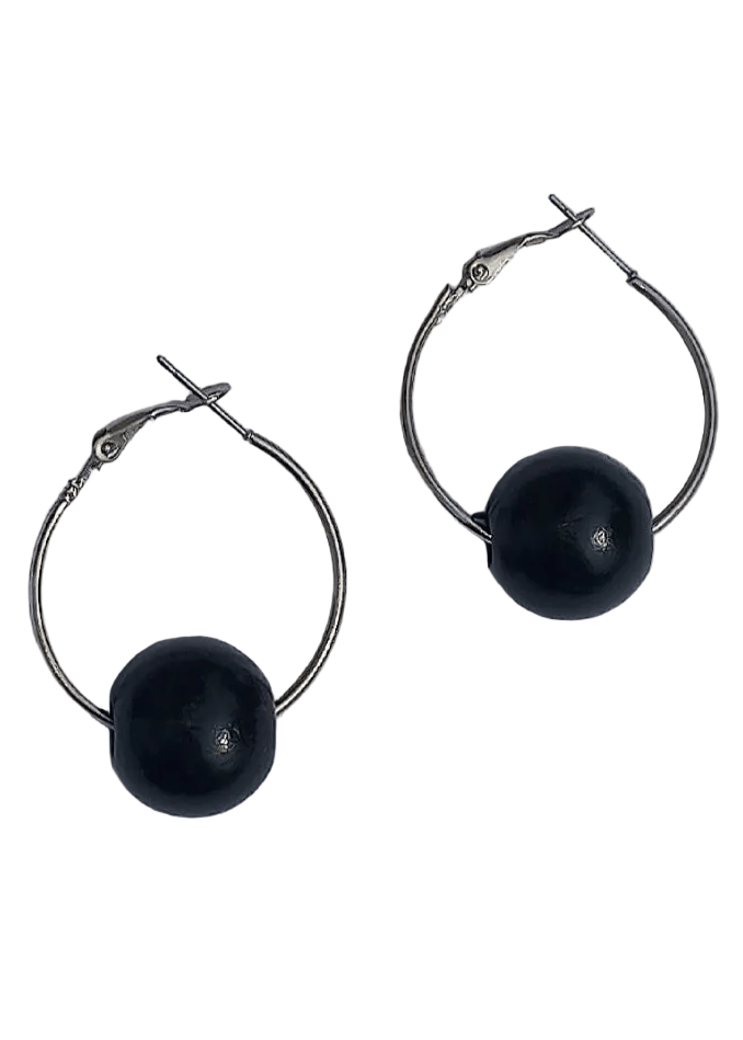 Tribal Monkey Jewellery Beads In Hoops