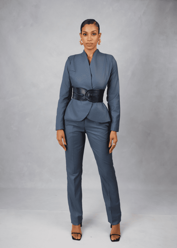 Vexxels Co-Ord Set Grey / S Rica Pants Suit Set