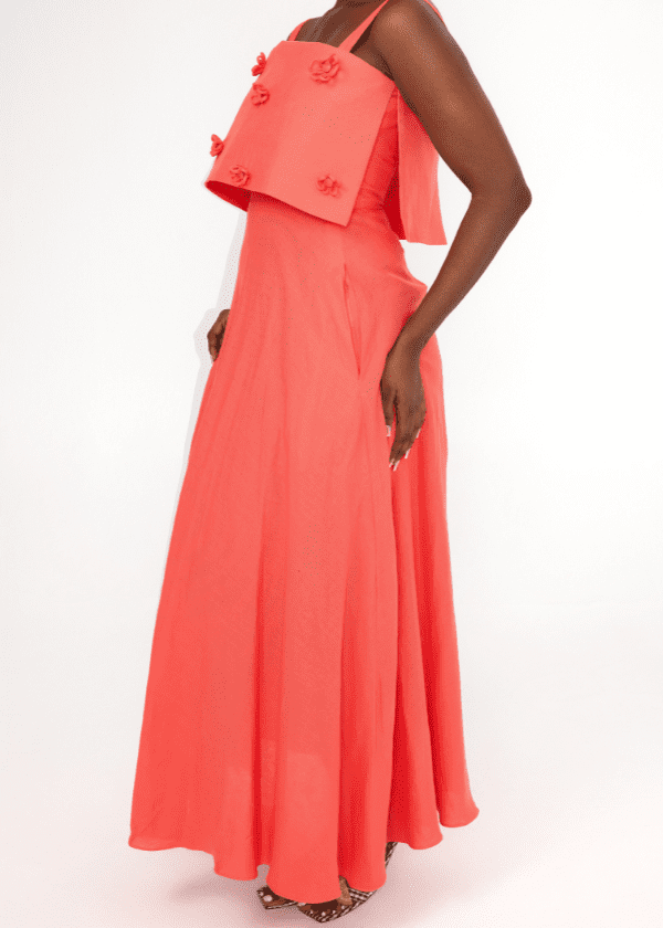 Vexxels Dress Coral / S Elaine Dress