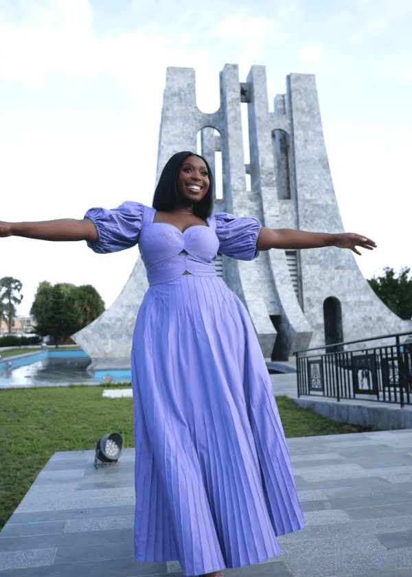 Vexxels Dress Periwinkle / S Amina Dress